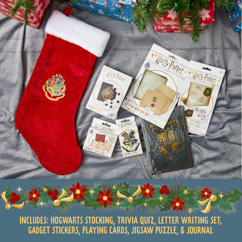 Paladone Hogwarts Filled Holiday Stocking Stuffer Set-Officially Licensed Harry Potter Merchandise