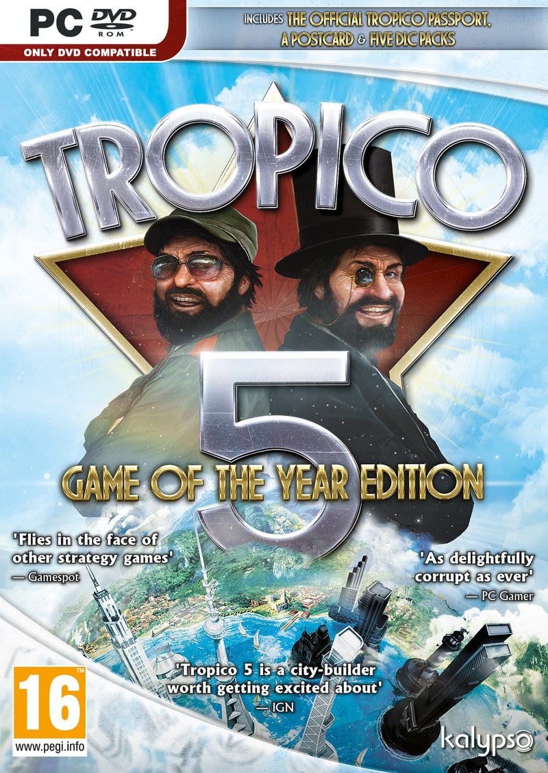Tropico 5 Game of the Year Edition (PC DVD)