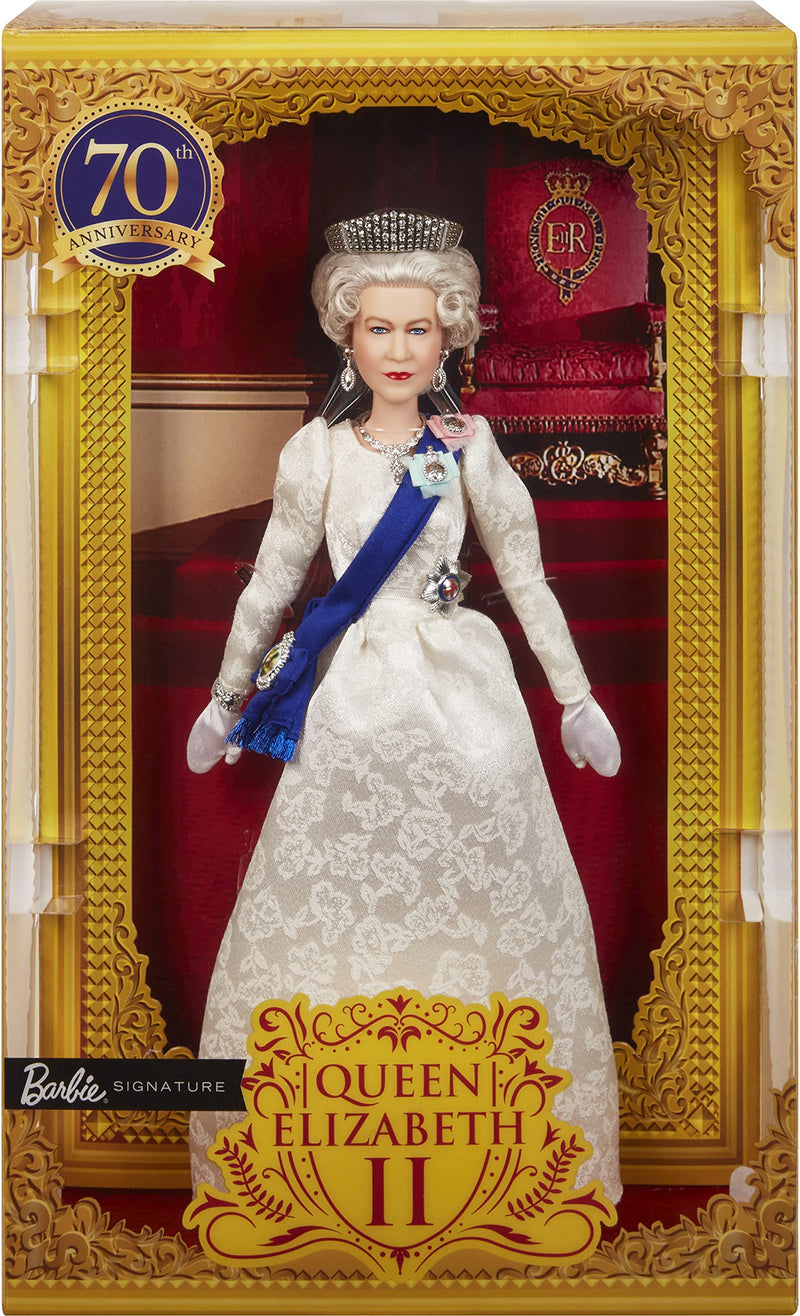 Barbie Signature Queen Elizabeth II Platinum Jubilee Doll, Gift for Collectors