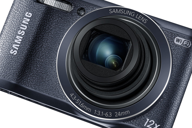 Samsung WB35F Smart Camera - Black (16.2MP, Optical Image Stabilisation) 67.5mm, 2.7-inch LCD