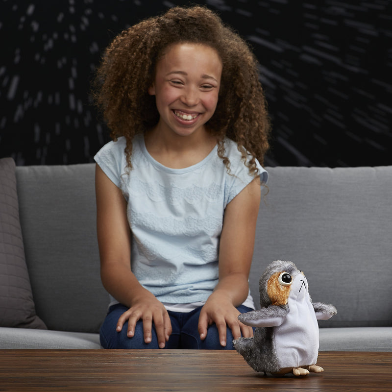 STAR WARS The Last Jedi Porg Electronic Plush Doll