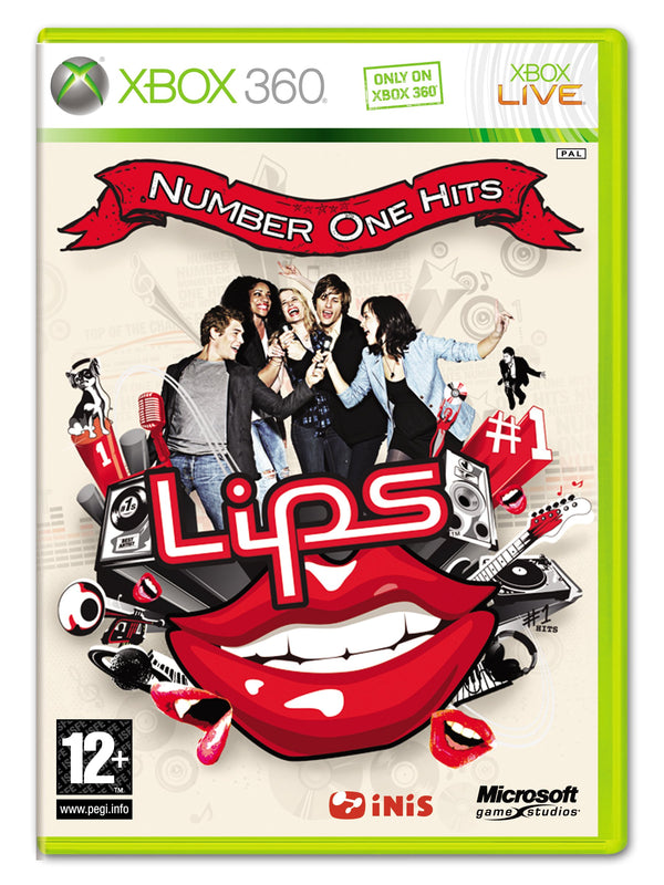 Lips: Number One Hits - Game Only (Xbox 360)