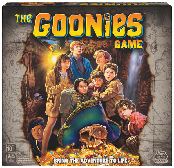 Spin Master Games Goonies, The Goonies Game Retro Vintage 80’s Family Movie Board Game, for Kids Aged 10 and Up