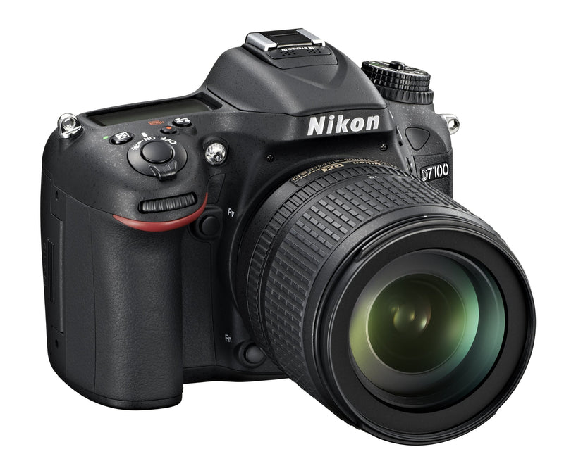 Nikon D7100 Digital SLR Camera with 18-105mm VR Lens Kit (24.1MP) 3.2 inch LCD (Renewed)