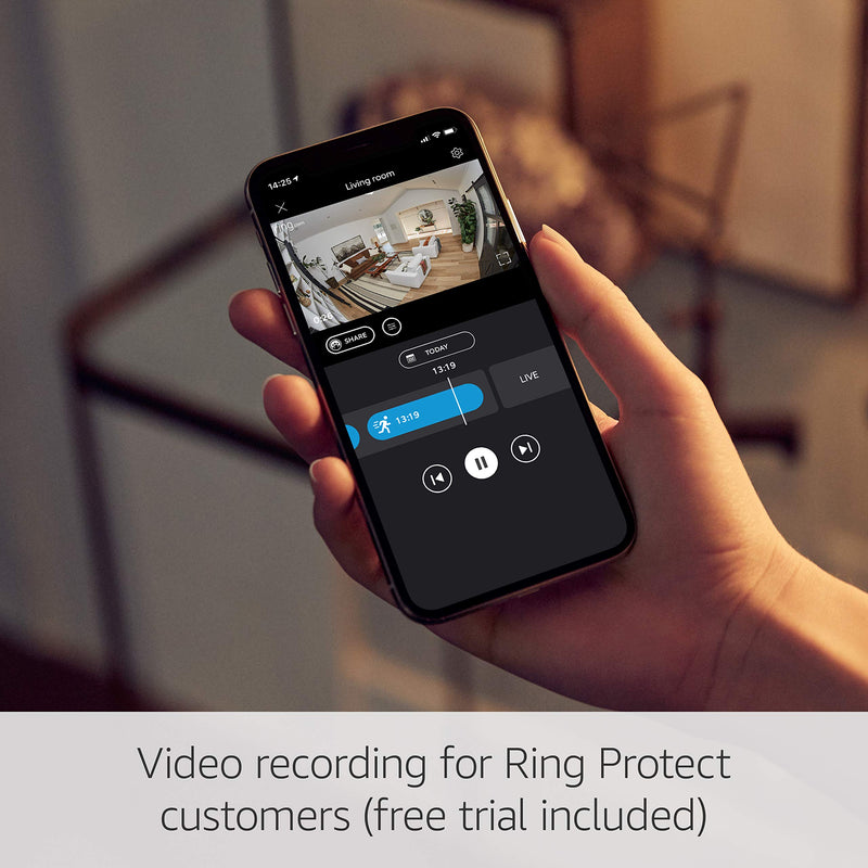 Ring Outdoor Camera Battery 3 pack (Stick Up Cam) + Indoor Camera (2nd Gen) | Security Camera with 1080p HD Video, Two-Way Talk, alternative to CCTV system | 30-day free trial of Ring Protect