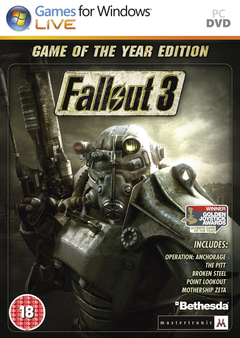 Fallout 3: Game Of The Year Edition (PC DVD)