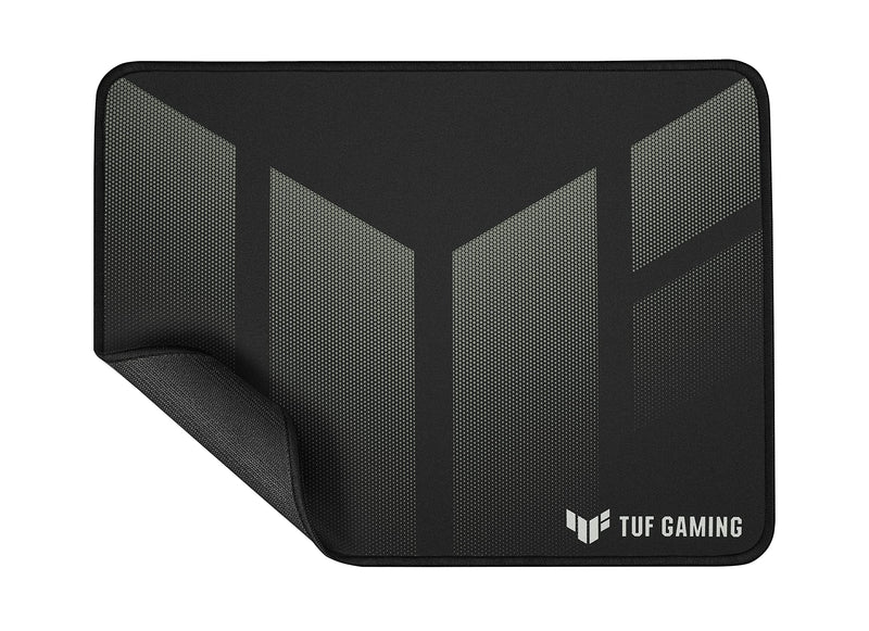 ASUS TUF Gaming P1 portable 260 x 360mm mouse pad with water-resistant coating, stitched edges and non-slip rubber base