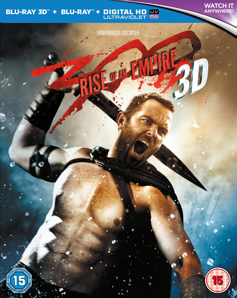 300: Rise Of An Empire [Blu-ray 3D + Blu-ray + UV Copy] [2013] [Region Free]