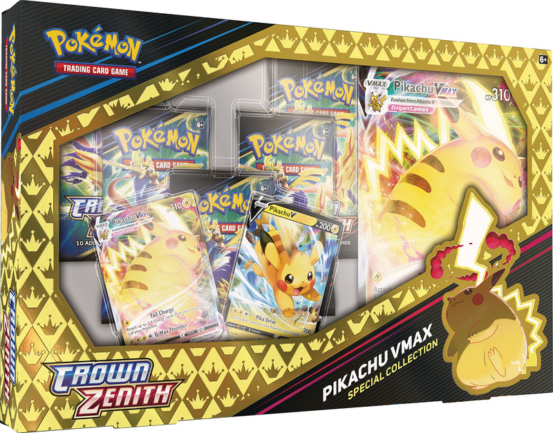 Pokémon TCG: Crown Zenith Elite Trainer Box & TCG: Crown Zenith Special Collection - Pikachu VMAX