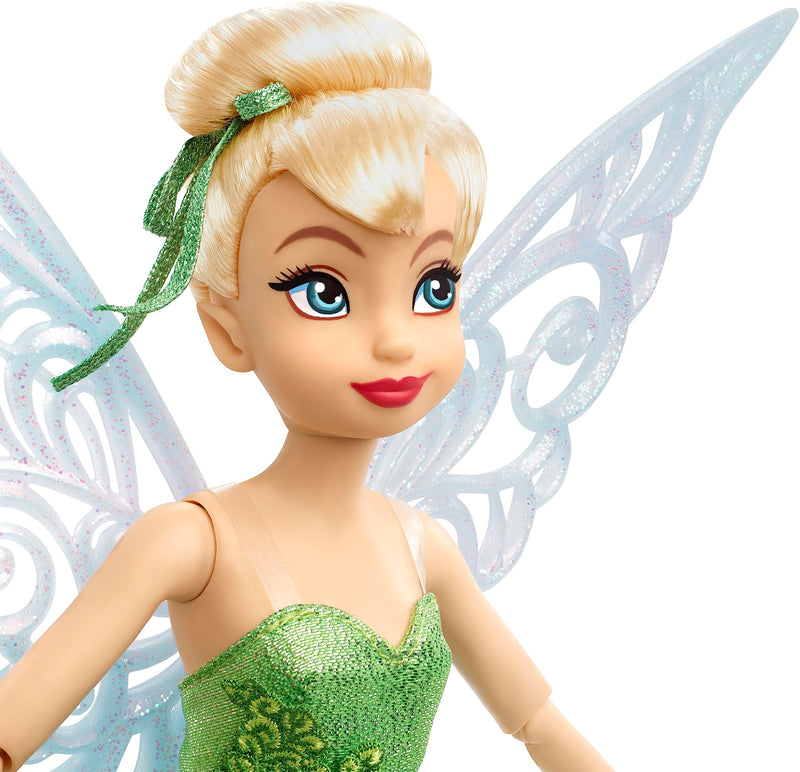 Mattel Disney Collector Tinker Bell Doll with Wings to Celebrate Disney 100 Years of Wonder, Inspired by Disney Movie, Gifts for Kids and Collectors, HLX67