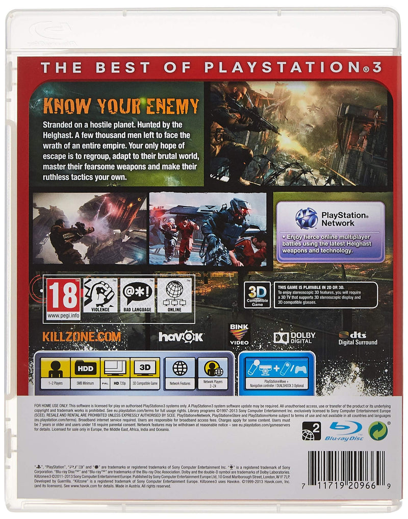 Killzone 3 (Essentials) (Delted TITLE)/PS3