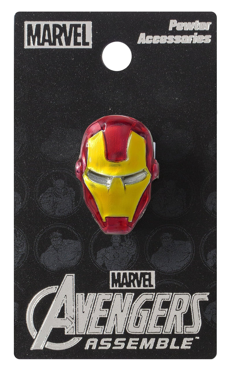 Marvel mens Lapel novelty buttons and pins, Red, One Size US