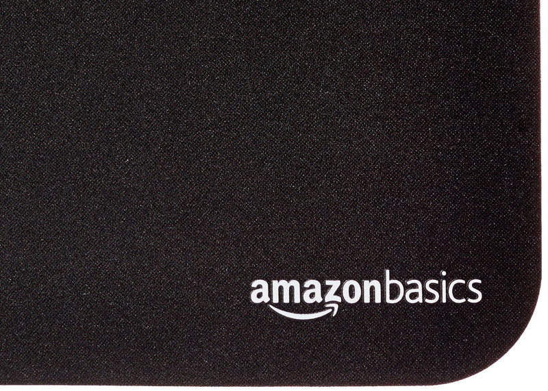 Amazon Basics Gaming Mouse Pad, Standard, Rectangular, Black