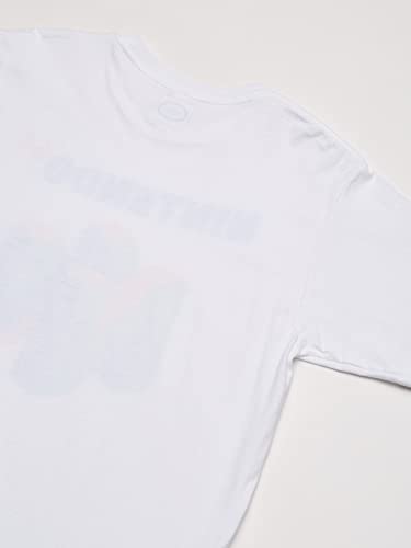Nintendo Men's N64 Logo Short Sleeve T-Shirt, White, Medium