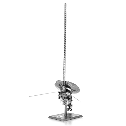 Metal Earth Voyager Spacecraft 3D Metal Model Kit Bundle with Tweezers Fascinations