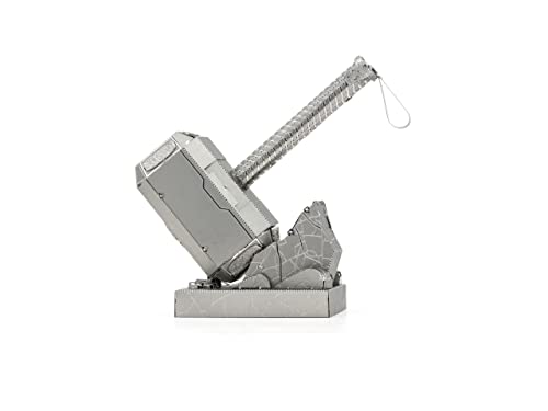 Metal Earth Marvel Mjolnir Thor's Hammer 3D Metal Model Kit Fascinations