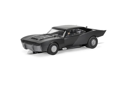 Scalextric Hornby Hobbies LTD C4442 Batmobile – The Batman 2022 Slot-Cars Street and Rally Film and Tv, Black, 1:32 Scale