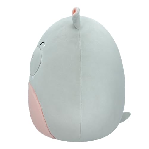 Squishmallows SQCR04133 Harrison - Grey Hippo 12"