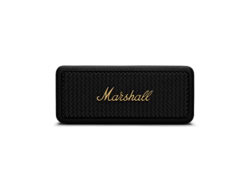 Marshall Emberton II Portable Bluetooth Speaker, Wireless & Water Resistant - Black