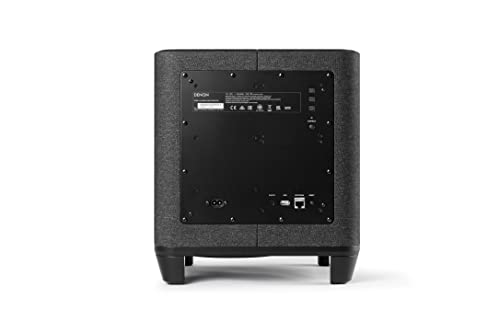 Denon Home Subwoofer for Denon Home Soundbar and Wireless Speakers with 8'' Driver, Alexa Compatible, HEOS Built-In, Easy Setup
