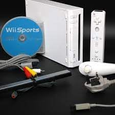 Wii Console (White) with Wii Party