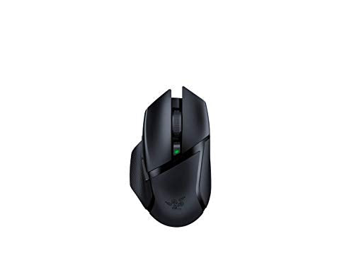 Razer Basilisk X Hyperspeed - Wireless Gaming Mouse (Hyperspeed Technology, Advanced 5G Optical Sensor and 6 Configurable Buttons, Mechanical Mouse Switches, Ultra-Long Battery Life) Black