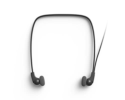 Philips LFH0334 Transcription Headphones for all Philips desktop dictation and transcription systems, black