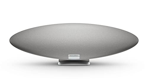 Zeppelin Wireless Smart Speaker, Wifi Speaker, Hi-Res Sound, Bluetooth, Airplay 2, Spotify Connect, and Alexa Built-In - Pearl Grey