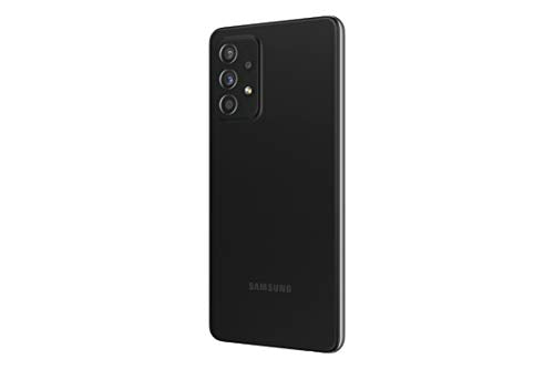 Samsung Galaxy A52 all carriers, 128GB, 5G Smartphone Dual SIM Android Mobile Phone Awesome Black (UK Version) (Renewed)