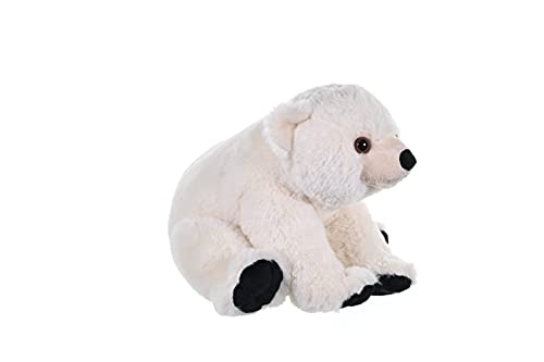 Wild Republic Polar Bear Baby Plush Soft Toy, Cuddlekins Cuddly Toys, Gifts for Kids 30 cm