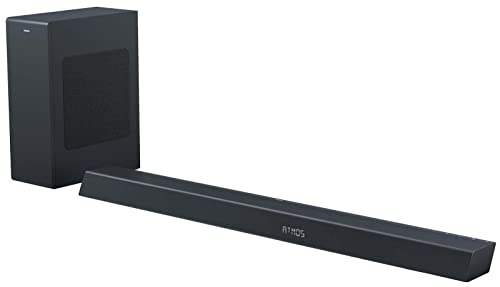 PHILIPS Audio B8805/10 Soundbar with Subwoofer Wireless (3.1 Channels, Bluetooth, 400 W, Cinematic Dolby Atmos, HDMI eARC, DTS Play-Fi Compatible, Connects with Voice Assistants)
