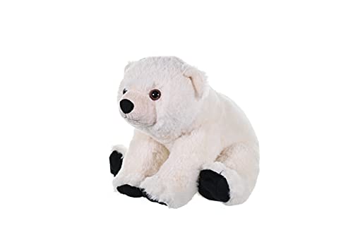 Wild Republic Polar Bear Baby Plush Soft Toy, Cuddlekins Cuddly Toys, Gifts for Kids 30 cm