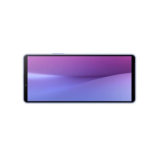 Sony Xperia 10 V Lavender - 6.1 Inch 21:9 Wide OLED - Triple lens - Lightweight & Compact - 3.5 mm audio jack - Android 13 - SIM free - 6GB RAM - 128GB Storage - IP65/68 rating - Dual SIM hybrid *1