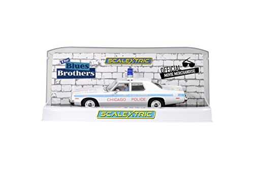 Scalextric Blues Brothers Dodge Monaco - Chicago Police - 1:32 Car