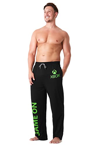 Xbox Pyjama Bottoms for Men (Black, M)