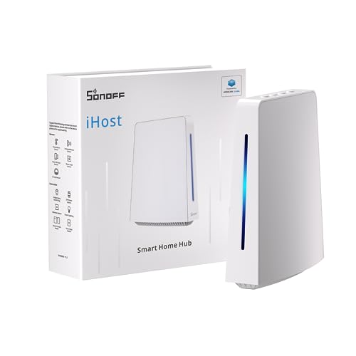 SONOFF iHost Smart Home Hub 4G, Local Private Server Device, Support SONOFF Zigbee Ecosystem, Serve as a Matter Hub,Support Open API and ADD-On Integration.