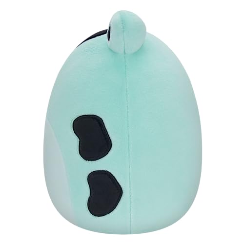 Squishmallows SQCR04088 Dear-Poison Dart Frog 7.5" Add Squad, Ultrasoft Stuffed Animal Toy, Official Kellytoy Plush