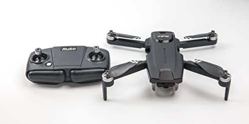 Ruko F11MINI Drone, Under 250g Drone with Camera, 2 Batteries 60 Min Flight Time, Foldable and Lightweight, 5GHz WiFi, GPS Auto Return, Follow Me Drone, Points of Interest for Beginner Adult