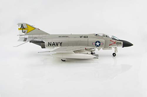 HOBBY MASTER McDonnell Douglas F-4J Phantom II V157299, VF-103"Sluggers', USS Saratoga, 1971 1/72 diecast plane model aircraft