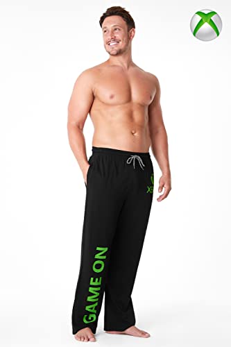 Xbox Pyjama Bottoms for Men (Black, M)