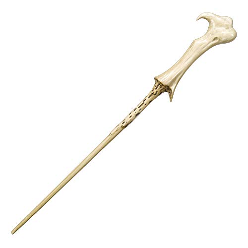 The Noble Collection Lord Voldemort Wand in Ollivanders Box 14.5 inch Lord Voldemort Wand With Original Ollivanders Wand Box - Harry Potter Film Set Movie Props Wands