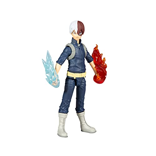 McFarlane Toys, My Hero Academia 5-inch Shoto Todoroki Action Figure Toy, Collectible Hero Academia Figure for Children Ages 6+