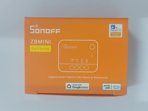 No Neutral Wire Required, SONOFF ZBMINIL2 Zigbee Smart Light Switch (2 Way), Works with Alexa, SmartThings Hub, Google Home&SONOFF ZBBridge-P, ZigBee Hub Required(4 Pack)