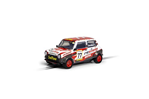 Scalextric Mini Miglia - JRT Racing Team - Andrew Jordan. Classic Touring, White/Red (C4344)