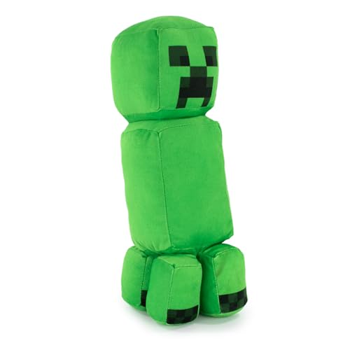 Plush Minecraft Video Game Characters - Enderman, Camel, Ocelot, Pig, Steve, Alex, Creeper, Wolf - Sizes according to Model - Super Soft Quality (Creeper)