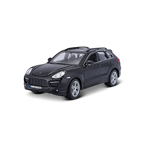 Bburago 18-21056 Porsche Cayenne Turbo 1:24 Scale Model car, Black