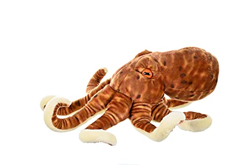 Wild Republic Octopus Plush Soft Toy, Cuddlekins Cuddly Toys, Gifts for Kids 30 cm