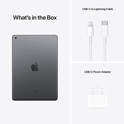 Apple 2021 iPad (10.2-inch, Wi-Fi, 256GB) - Space Grey (Renewed)