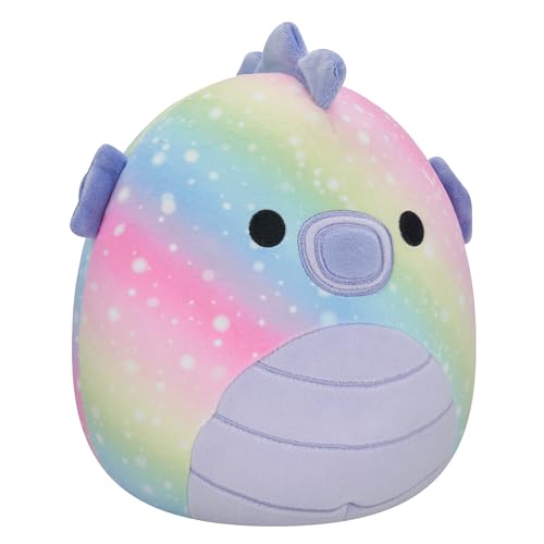 Squishmallows Emerald-Galaxy Seahorse 7.5" Add Squad, Ultrasoft Stuffed Animal Toy, Official Kellytoy Plush