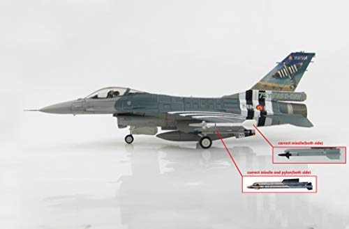 HOBBY MASTER Lockheed F-16AM"75 Years D-Day" FA-57, 350 Sqn, Belgian Air Force, 2019 1/72 diecast plane model aircraft